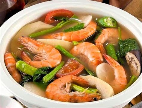  Sinigang na Hipon! A Tangy and Comforting Seafood Soup that will Transport You Straight to Vigan